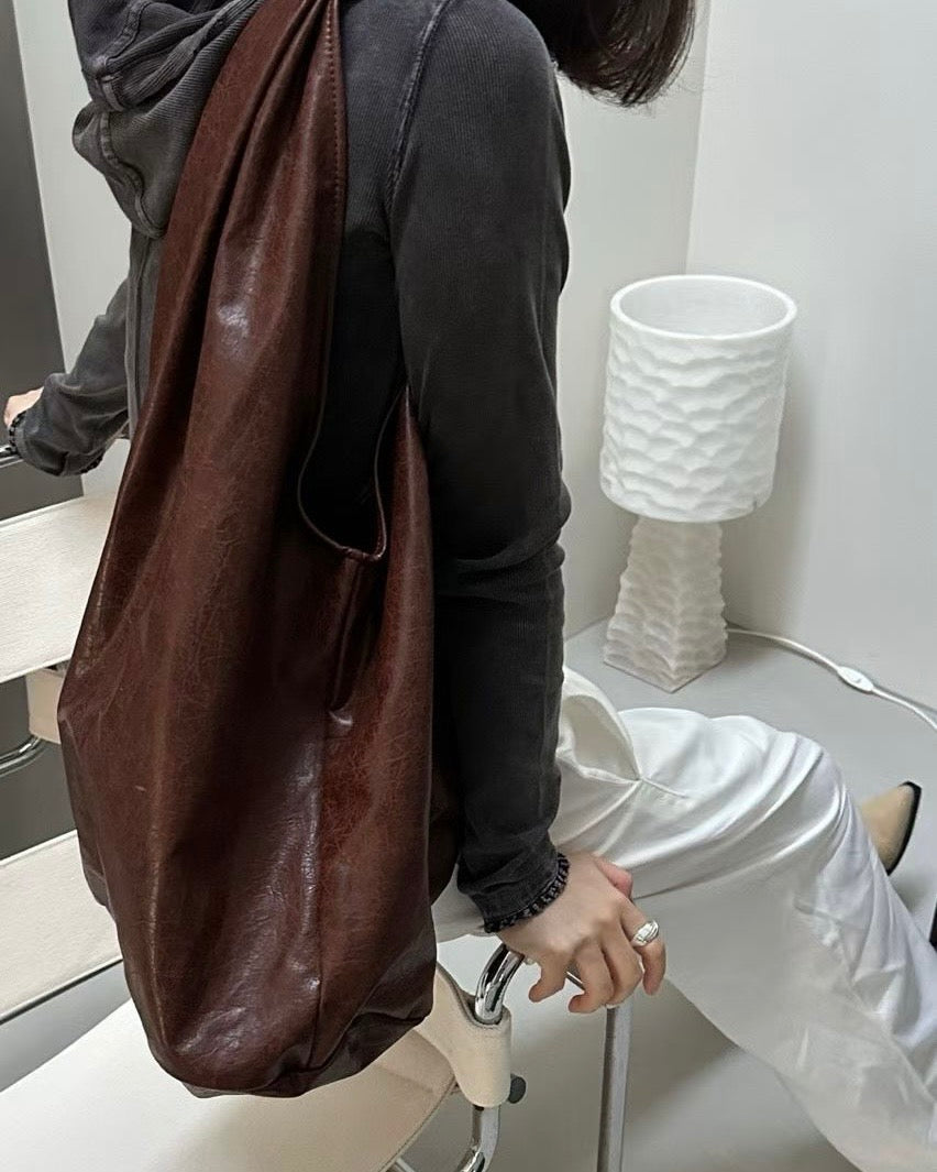 OUR SHOPPER BAG - Brown