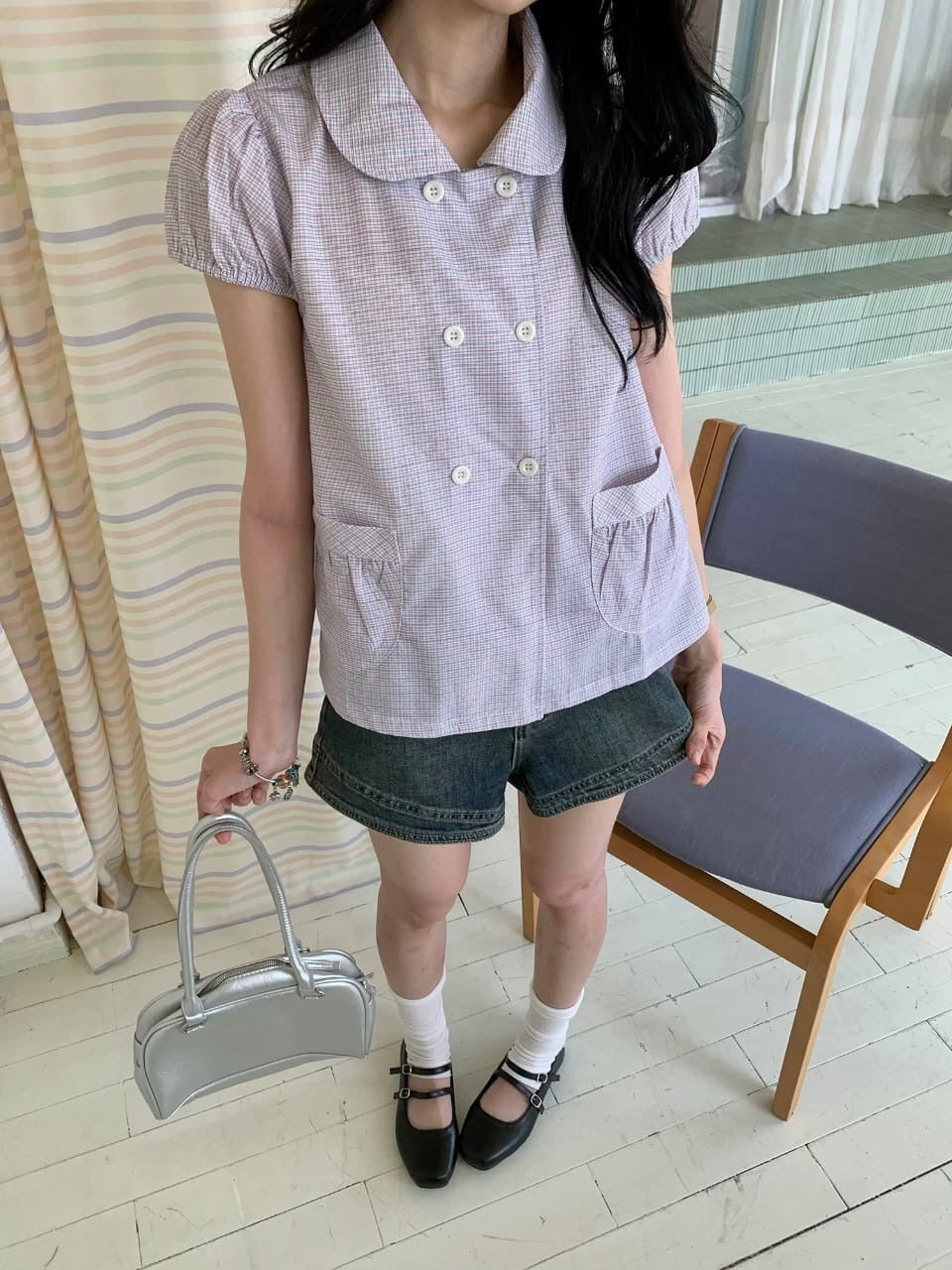 Peter Pan Collar Blouse