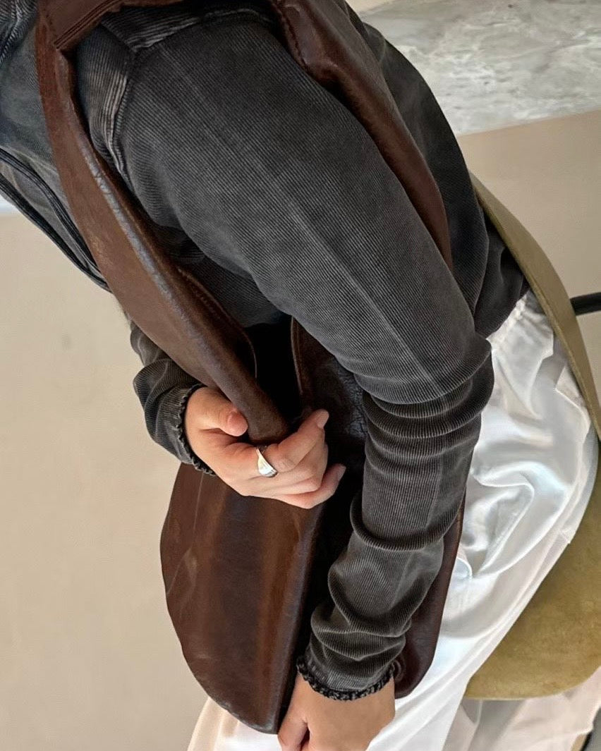 OUR SHOPPER BAG - Brown